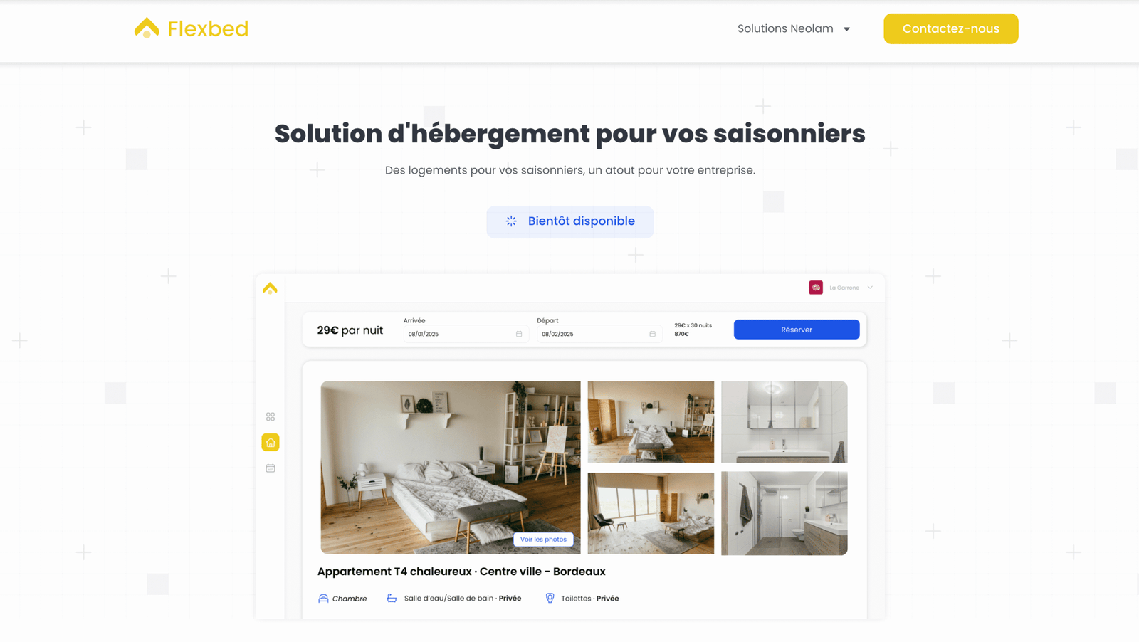 Aperçu du projet Flexbed